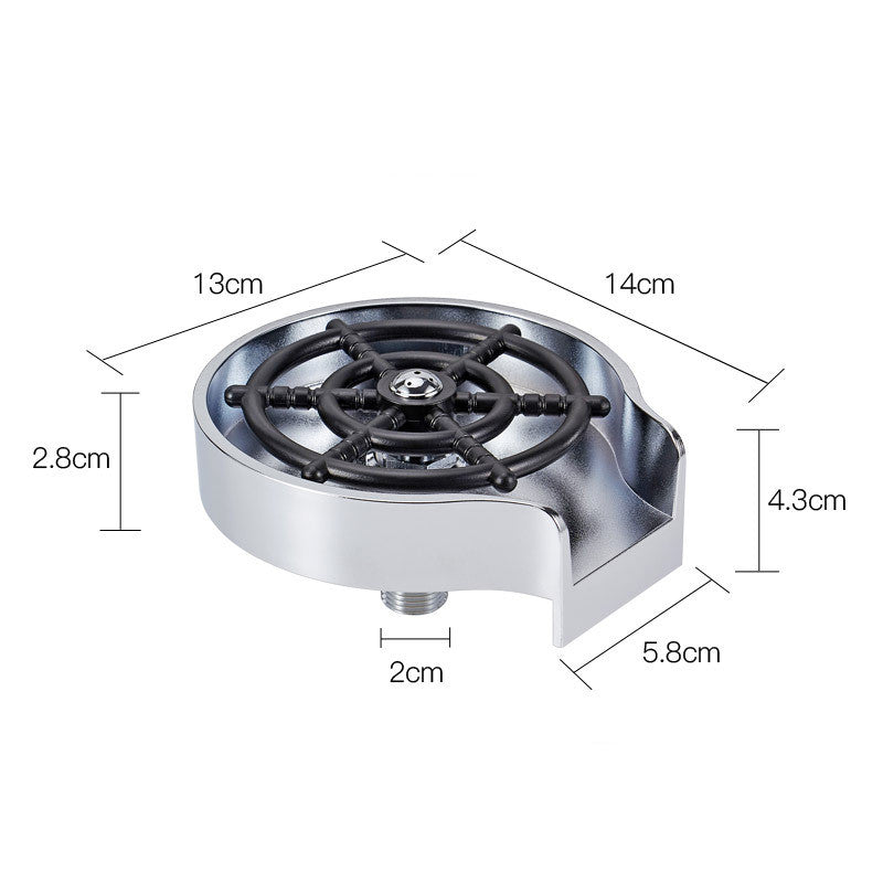 Automatic High-pressure Water Glass Rinse
